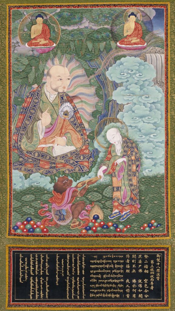 图片[1]-Thangka, the Venerable Varnavas-China Archive